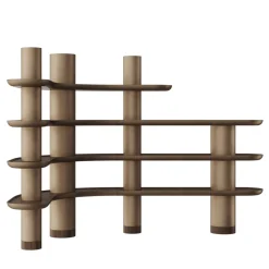 Libreria Mina effetto bronzo vintage*Ultramobili Online