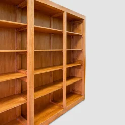 Libreria modulare in castagno*Ebanisteria Roberto Gambella Online