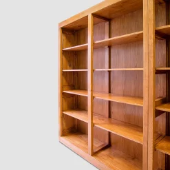 Libreria modulare in castagno*Ebanisteria Roberto Gambella Online