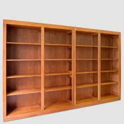 Libreria modulare in castagno*Ebanisteria Roberto Gambella Online