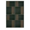 Libreria Mondrian Verde Amazzonia con Accenti in Legno di Frassino*Morica Design Outlet