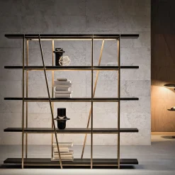 Libreria nera Slash*Bamax Clearance