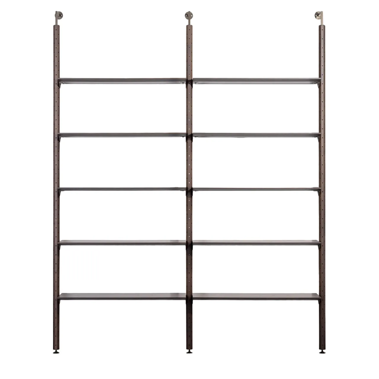 Libreria Octagon in legno di frassino con 10 ripiani di Norberto Delfinetti*Pacini & Cappellini Best