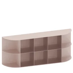 Libreria per esterni in alluminio rosa Coimbra 03*Marco Ripa Hot