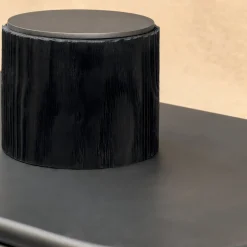 Libreria Scala in legno e pelle*Giobagnara Sale