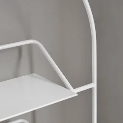 Libreria scultorea LateB in metallo bianco #1*Enrico Girotti Outlet