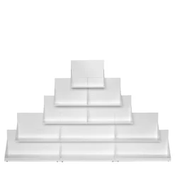 Libreria sovrapposta in bianco 1967 di Ugo La Pietra*Berdondini 1926 Outlet