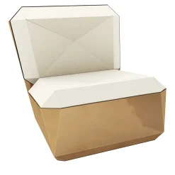 Lingotto Pink Gold Lounge Chair di Garilab by Piter Perbellini*altreforme