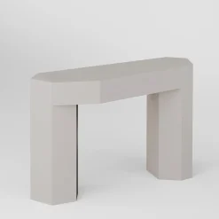 Lock Glossy Tortora Wood Console*Secolo Hot