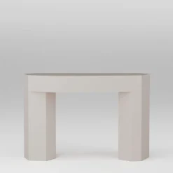 Lock Glossy Tortora Wood Console*Secolo Hot