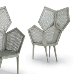 Lui 5/A Poltrona in foglia d'argento di Philippe Bestenheider*Fratelli Boffi Clearance