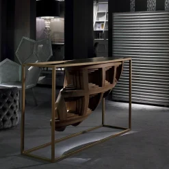 Lui 5/A Poltrona in foglia d'argento di Philippe Bestenheider*Fratelli Boffi Clearance