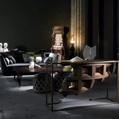 Lui 5/A Poltrona in foglia d'argento di Philippe Bestenheider*Fratelli Boffi Clearance