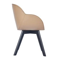 Lup Boheme Beige Lounge Chair*Real Piel Best