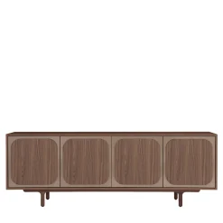 Madia Margarette a 4 ante in legno di noce Canaletto*Morica Design Sale