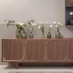 Madia Margarette a 4 ante in legno di noce Canaletto*Morica Design Sale