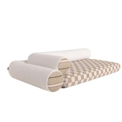 Majlis On Floor Divano modulare bianco a sinistra*Jwana Hamdan