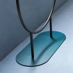 Mask Clothes Valet con base blu a benzina*Rudi New