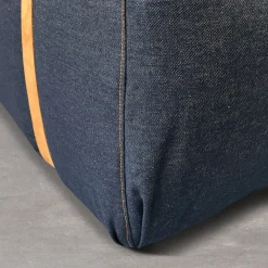 Maxi pouf Docker in denim blu scuro*DLA Design Lab Sale