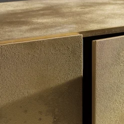 MAYA 210/60 Mobile da soggiorno in finitura ottone*Albedo New