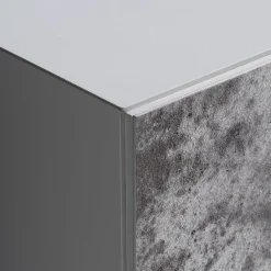 MAYA 210/80 Sideboard in finitura alluminio*Albedo Online