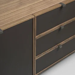 Melody 4 Credenza in Legno Marrone*Durame Online