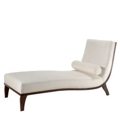 Menphis Chaise Longue bianca*Bedding Atelier Clearance