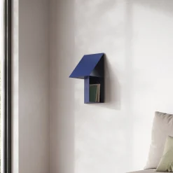 Mensola Passante Caletta in Metallo Blu*Studio Cale Hot