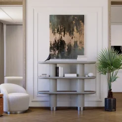 Mina 3.150 Libreria a 3 ripiani grigio pietra*Ultramobili Online