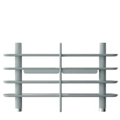 Mina Int4P Libreria a 4 ripiani azzurro pastello*Ultramobili Best