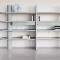 Mina Int4P Libreria a 4 ripiani azzurro pastello*Ultramobili Best