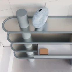 Mina Int4P Libreria a 4 ripiani azzurro pastello*Ultramobili Best