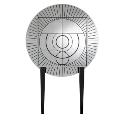 Mobile Bar Aura in Vetro*Barbini Discount