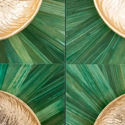 MOBILE BAR CON PAGLIA FRANCESE VERDE*CG Capelletti Clearance