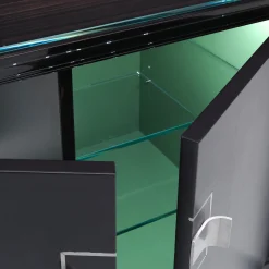 Mobile bar in ebano*Annibale Colombo Hot