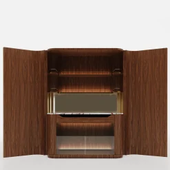 Mobile bar in legno di quercia Roma*studiointervallo Sale