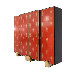 Mobile bar in legno rosso Bolivar*CG Capelletti Best