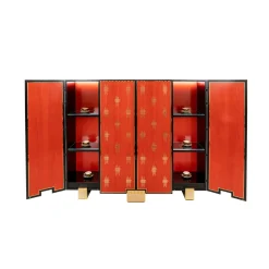 Mobile bar in legno rosso Bolivar*CG Capelletti Best