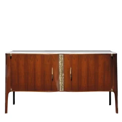 Mobile bar in palissandro*Provasi