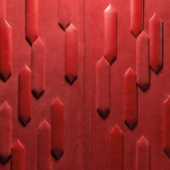 Mobile Bar Marcello in Pelle Rossa*Artèpura Clearance