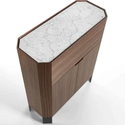 Mobile bar Miele a 3 ante in Canaletto e Carrara*Durame Best