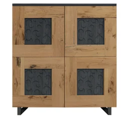 Mobile Cube Cenere in legno di frassino*Ebanisteria Roberto Gambella Best