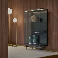 Mobile in vetro canalizzato a 2 porte Opale*Bamax Clearance