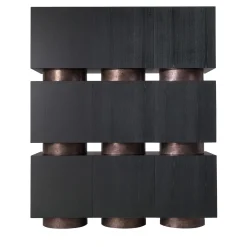 Mobiletto Rubik nero di Dainelli Studio*Somaschini Hot