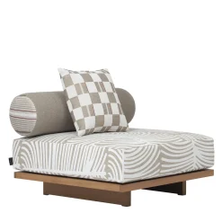 Modulo divano per esterni Emir White Central*Jwana Hamdan