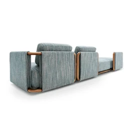 Moorea Key West Modular Blu Divano da Esterno #1*Giorgetti