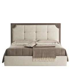 Morgan - P - Letto matrimoniale beige*Bedding Atelier Online