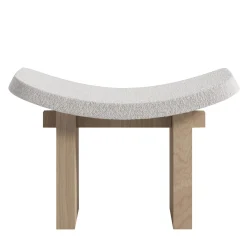 Nara Cocò Desert Storm And White Oak Stool*Secolo Best