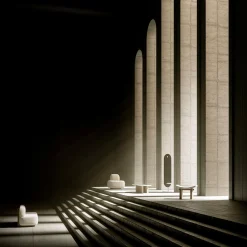 Nara Cocò Desert Storm And White Oak Stool*Secolo Best