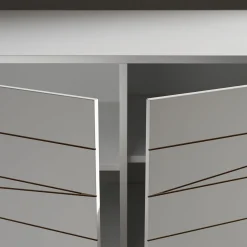 Nazca B 210/80 Credenza Bianca a 3 Porte*Albedo